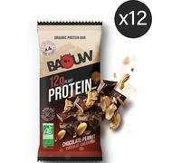 BAOUW Barre Protéinée Chocolat-cacahuète (x12) - Mixte - Multicolore - taille Unique- modèle 2026