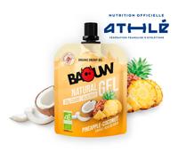 Gel énergétique bio Baouw - Ananas, noix de coco