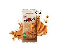 Baouw - Pack de 12 barres énergétiques bio 50 g - Pack Barres Cacahuète Crunchy (x12)