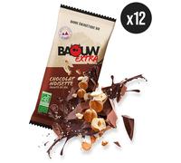 Baouw - Pack de 12 barres énergétiques - Pack Barres Extra Chocolat Noisette (x12) - Marron Marron