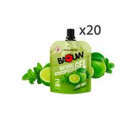 Baouw - Pack de 20 gels énergétiques - Pack Gels Citron Vert Menthe (x20) en Bois