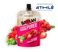 BAOUW Puree Bio Framboise-fraise-basilic - Mixte - Multicolore - taille Unique- modèle 2026