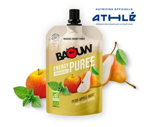 BAOUW Puree Bio Poire-pomme-menthe - Mixte - Jaune - taille Unique- modèle 2026