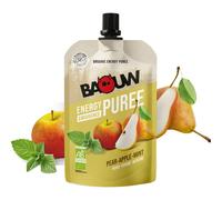 Baouw Purée nutritionnelle bio – Poire, Pomme et Menthe – TU