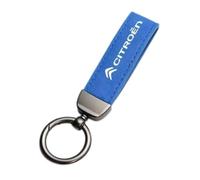 BAOYBS Porte Clef de Voiture pour Citr-oen C4 C1 C2 C5 C3 C6 C8 C-Elysee VTS, multi usages Utile key chain rings UtileIdee Cadeau Saint Valentin Accessoires décoratifs voiture,Blue