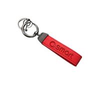 BAOYBS Porte Clef de Voiture pour Smart 451 FORTWO FORFOUR ROADSTER 3, multi usages Utile key chain rings UtileIdee Cadeau Saint Valentin Accessoires décoratifs voiture,Red