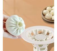 Baozi Maker Machine, en plastique, 18 x 18 x 9 cm, ustensile de cuisine pour la fabrication de bao-Buns, compact et facile à utiliser, convient pour les voyages et la maison