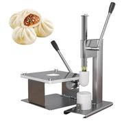 Baozi Maker Machine - Presse à pâte facile à utiliser et 3 moules pour petits pains cuits à la vapeur, Gyoza, Dim Sum