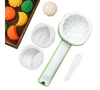 Baozi Maker Moule - Outil de presse à boulettes esthétique anti-adhésif pour pâtisserie, design simple à utiliser | Accessoire de cuisine à domicile pour chignonn cuit à la vapeur Empanada