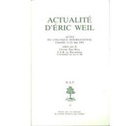 Bap n43 - actualite d'eric weil REBOUL PIERRE (Préface), Eric Weil (Auteur), Emilienne Naert (Auteur)