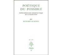 Bap n44 - Poétique du possible Richard Kearney (Auteur)