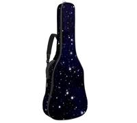 Baphomet and Lucifer Sac de transport pour guitare acoustique avec bandoulière réglable 101,6 cm, 104,1 cm, 106,7 cm, Multicolore 5., 42.9x16.9x4.7 in, Organiseur de sac