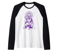 Baphomet Géométrie Sacrée - Art Hermétique Esotérique Symbolisme Manche Raglan