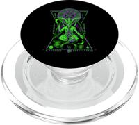 Baphomet Géométrie Sacrée - Art Hermétique Esotérique Symbolisme PopSockets PopGrip pour MagSafe