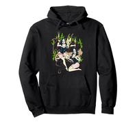 Baphomet Occulte Chèvre Homme Démon avec Nonnes Sexy Sweat à Capuche