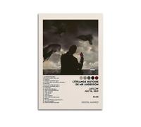 BAPINGM Laylow Poster artistique sur toile pour décoration de chambre à coucher, sans cadre, 20 x 30 cm