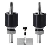 BAPPKON 2 pièces Embout d'extracteur de chevilles - Ne laisse aucun résidu, n'endommage pas les murs, compatible avec les visseuses sans fil standard, Facile à utiliser sans