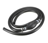 BAPPKON Pompe à main, pompe à vide pour huile, essence, diesel et eau | Tuyau de 2 m | Pompe d'aspiration avec poignée en caoutchouc | Idéal pour voiture, bateau, aquarium et jardin