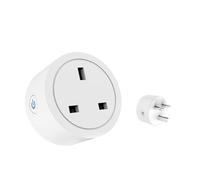 BAPPRJJ 20A/16A UK Plug Socket With Power Monitor Voice Control Timing Home Power Socket Works with Alexa Home