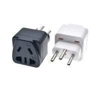 BAPPRJJ Adaptateur de voyage secteur AU/US/EU vers la Suisse Adaptateur de prise secteur suisse Type J 250 V 10 A(White)