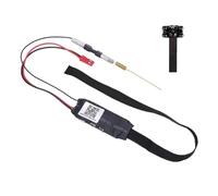 BAPPRJJ Caméra IP Wi-FI Full HD Power Apply DIY Lookcam, caméscope P2P, enregistreur vidéo Compatible 1080p(Night Vision Len)