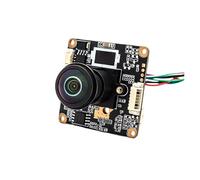 BAPPRJJ Carte de caméra IP WGWK IMX307 3MP éclairage Ultra Faible avec Module de Webcam de sécurité Grand Angle 2,35 mm 143 ° Onvif H.265 RTSP POE(DC12V,1.5mm Fisheye)