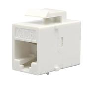 BAPPRJJ CAT6 RJ45 insérer Keystone Gigabit LAN coupleur prise Standard T568A/B emplacement de Module réseau for connecteur Ethernet prise Internet(Straight CAT6)