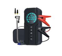 BAPPRJJ Compresseur d'air Multifonction for Voiture, Pompe à air, gonfleur de pneus Pratique, démarreur de Batterie Portable avec Sac EVA(10000mAh)