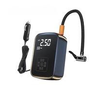 BAPPRJJ Gonfleur de Voiture, compresseur d'air Portable, gonfleur d'air Filaire avec lumière LED, Pompe à air for pneus 150 PSI(Corded Electric)