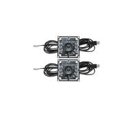 BAPPRJJ Module caméra Hot 100 degrés 1MP OV9732 1280x720 USB, Manuel de Pilote Gratuit, câble de 2 ou 3 mètres Inclus for WinXP/7/8/10(2Pcs 2 Meter)