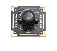 BAPPRJJ Module de caméra USB 1MP 720P, 30fps 1280x720, Pilote de Webcam à focale Fixe Gratuit, Compatible avec Raspberry Pie Android Linux Windows(4mm No Distortion)