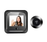 BAPPRJJ Sonnette vidéo HD 2,4 Pouces, Judas, visionneuse numérique 120°, Moniteur de sécurité 240 x 320, Sonnette visuelle for la Maison