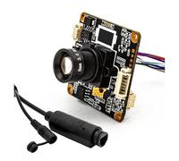 BAPPRJJ WGWK Module de caméra réseau IP Onvif POE48V 3MP 25FPS Webcam 8mm 42 degrés M12 Objectif de Montage sécurité HD Carte de caméra de sécurité(POE48V)
