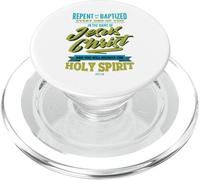 Baptême Adulte Baptisé en Jésus Christ Saint Esprit PopSockets PopGrip pour MagSafe