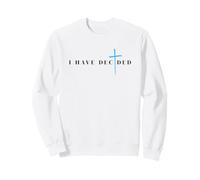 Baptême catholique J'Ai décidé Sweatshirt