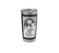 Baptême de Jésus Jean-Baptiste Saints Catholiques Traditionnels Gobelet isotherme en acier inoxydable double paroi