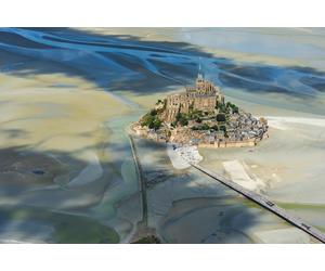 Baptême en avion léger vers le Mont-Saint-Michel et Côte Emeraude - Dinard