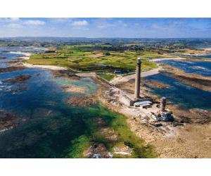 Baptême en hélicoptère vers Omaha Beach en Normandie
