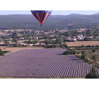 Baptême en Montgolfière en provence à Forcalquier - Lubéron