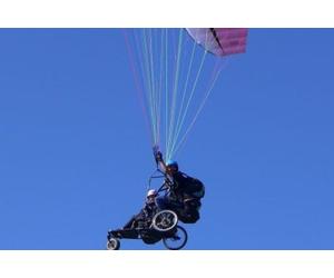 Baptême en Parapente Handisport dans le Verdon - Lac de Castillon