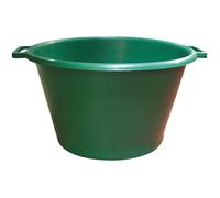EDA - Baquet Rond 30 L - Seau en Plastique - Ø 57 x H 26 cm - Vert