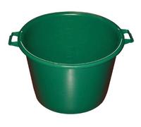 ALUMINIUM ET PLASTIQ Seau Rond 55 L - D: 55 cm - H 36 cm - Vert