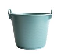 Baquet rond souple avec poignées - 40 L - vert