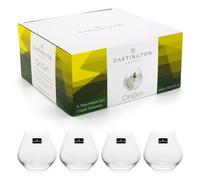 Bar Amigos Origin Dartington Lot de 4 verres à gin et tonique sans tige en verre sans plomb Passe au lave-vaisselle 440 ml