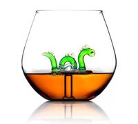 Bar Bespoke Mythical Loch Ness Monster Verre fantaisie Capacité généreuse
