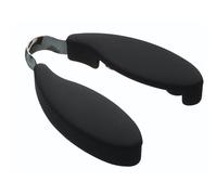 Bar Craft Coupe-filtre pour bouteilles de vin Noir 6,5 x 7,5 cm