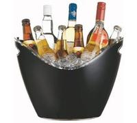 Seau vasque noir à bouteilles Champagne Cocktails Punchs SANGRIA