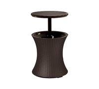 Bar de jardin réfrigérable et fonctionnel design élégant pour terrasse