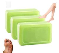 Bar de savon en relief Loravey,savon à l'huile d'arbre à thé de Loravey,routine pied à base de plantes naturelles,savons de théâtre purifiant doux,laissez-vous marcher pieds nus avec fierté,3 Pcs