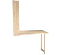 Bar d'extérieur avec table mange debout intégré